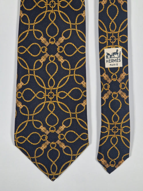 000496 Hermés 496 HA Tie