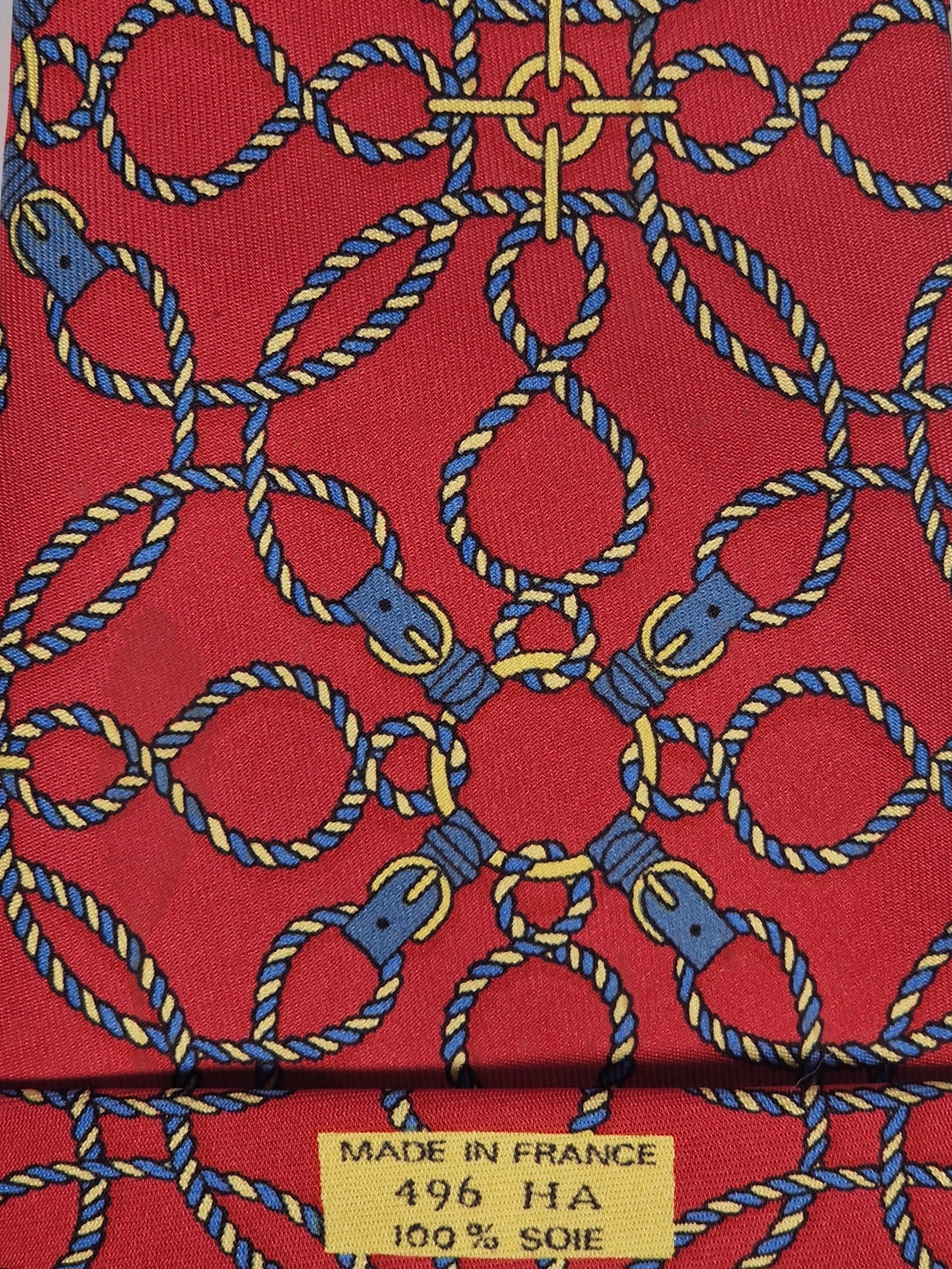 Hermés 496 HA Tie