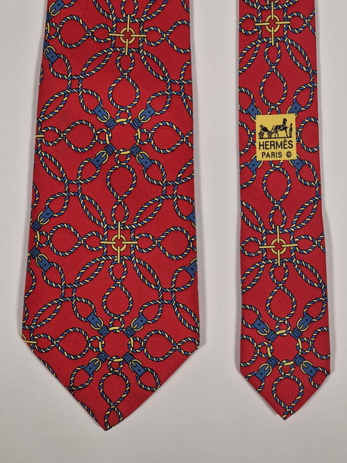 000496 Hermés 496 HA Tie