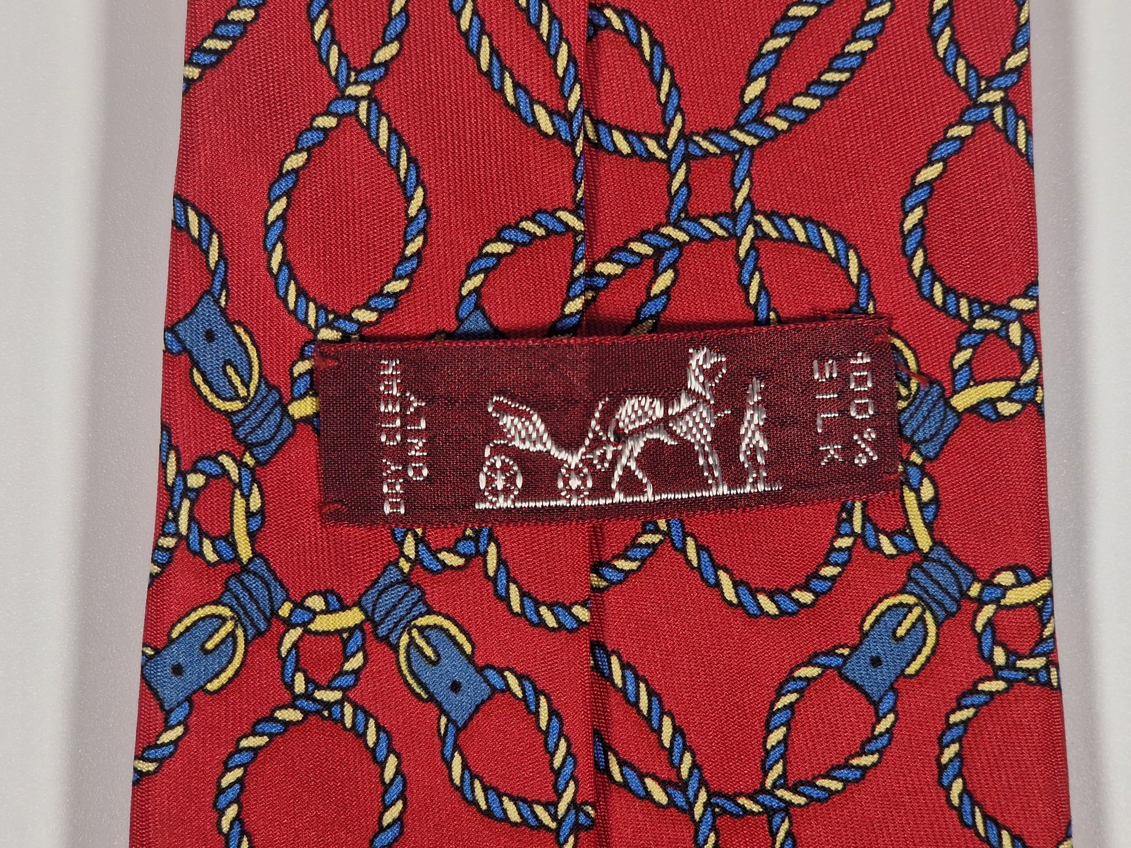 Hermés 496 HA Tie