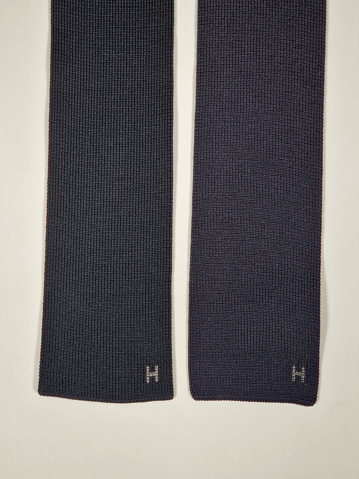 No code Hermès 4 way knit tie