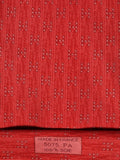 005075 Hermès tie red H pattern 5075 PA