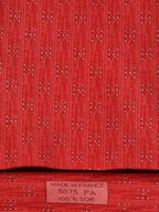005075 Hermès tie red H pattern 5075 PA