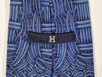 000509 Hermès tie blue geometrical pattern Hermès 509 IA tie blue