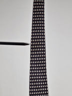 Hermès silk tie black whimsical pinguins 5143 HA