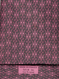 005218 Hermès silk pink H pattern tie 5218 IA