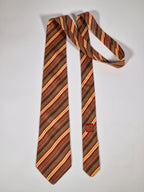 005228 Hermès tie multicolor striped 5228 IA