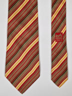 005228 Hermès tie multicolor striped 5228 IA