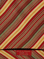 005228 Hermès tie multicolor striped 5228 IA