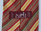 005228 Hermès tie multicolor striped 5228 IA