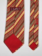005228 Hermès tie multicolor striped 5228 IA