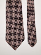 005247 Hermès tie grey H pattern 5247 SA