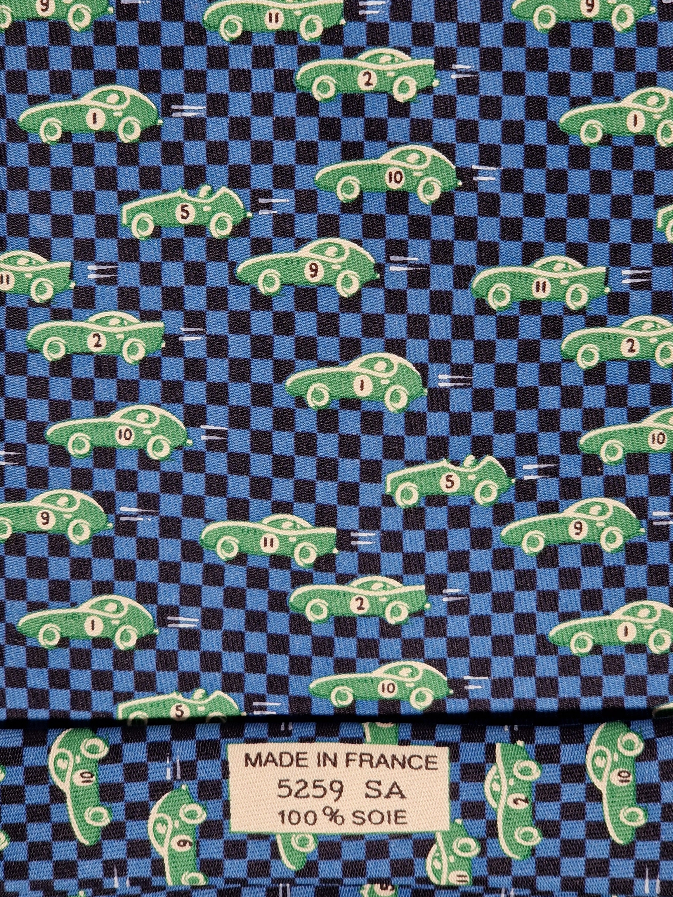 Hermés 5259 SA "Le Mans Classic" tie