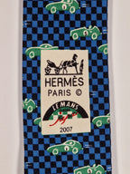 Hermés 5259 SA "Le Mans Classic" tie