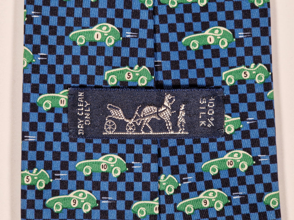 Hermés 5259 SA "Le Mans Classic" tie