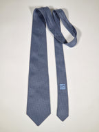 005261 Hermès tie brown chain pattern Hermès 5261 SA tie brown
