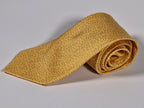 Hermès silk tie yellow rabbits Hermès 5314 TA