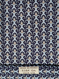 005384 Hermès silk tie blue whimsical monkeys 5384 OA