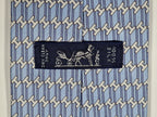Hermès silk tie blue H pattern 5393 OA