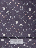 Hermés gray silk tie animals 5472 FA tie