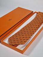 Hermés 5511 UA tie with box