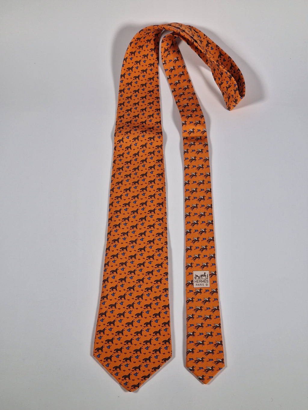 Hermés 5511 UA tie with box
