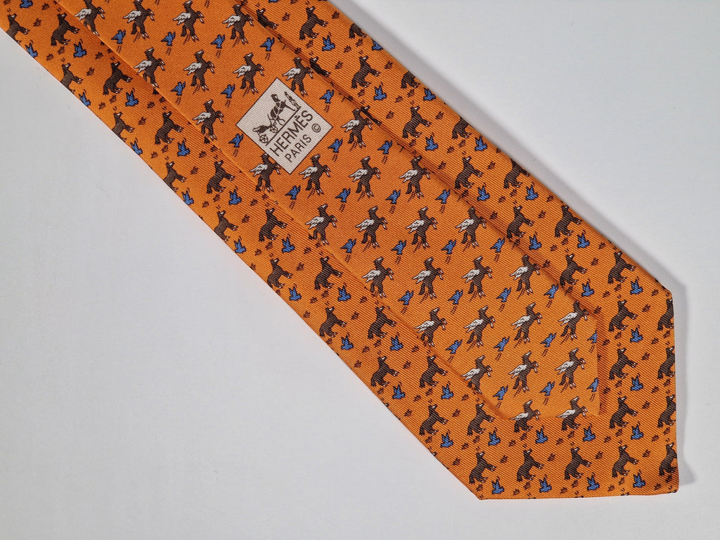 Hermés 5511 UA tie with box