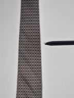 005664 Hermès tie grey H pattern 5664 EA