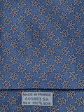 605883 Hermès tie blue nautic pattern 605883 SA