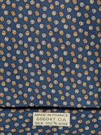 606047 Hermès tie blue marbles pattern 606047 OA