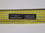 Hermès silk tie yellow equestrian H pattern 606236 MA