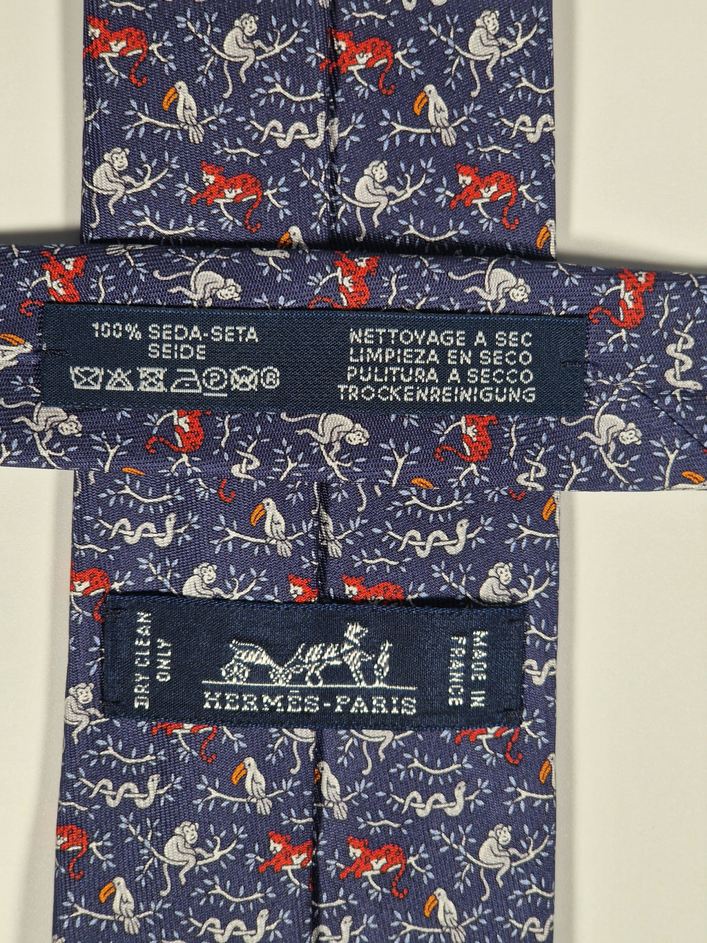Hermes 6137 UA Tie