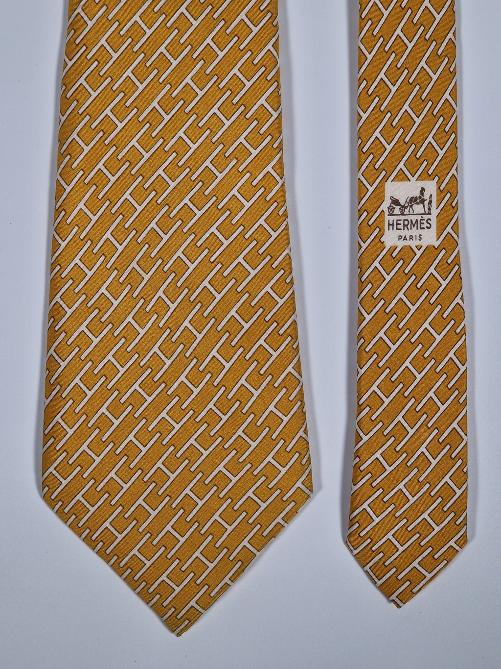 Hermés 615 SA Tie, Hermés wide vintage tie
