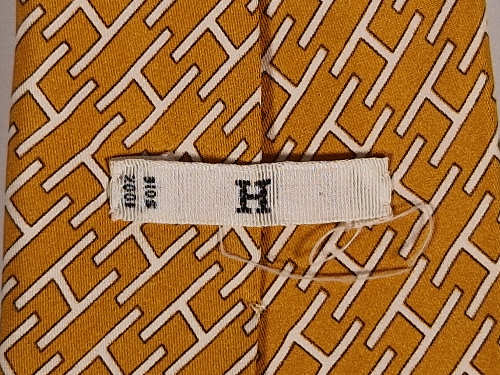 Hermés 615 SA Tie, Hermés wide vintage tie
