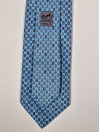 625683 Hermès tie blue navy pattern 625683 PA