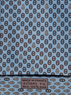 625683 Hermès tie blue navy pattern 625683 PA