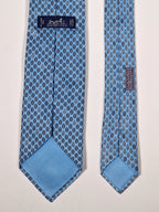 625683 Hermès tie blue navy pattern 625683 PA