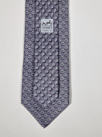 625957 Hermès tie grey whimsical sheep 625957 TA