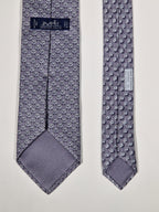 625957 Hermès tie grey whimsical sheep 625957 TA