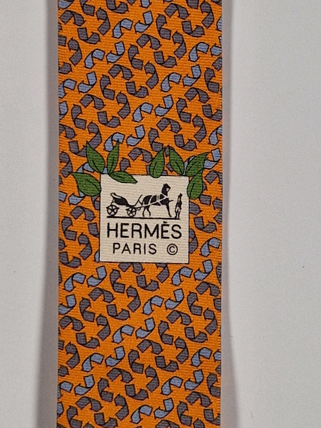 Hermés 645668 EA tie "Recycling"