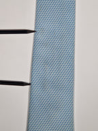 645701  Hermès silk tie blue golf pattern 645701  PA