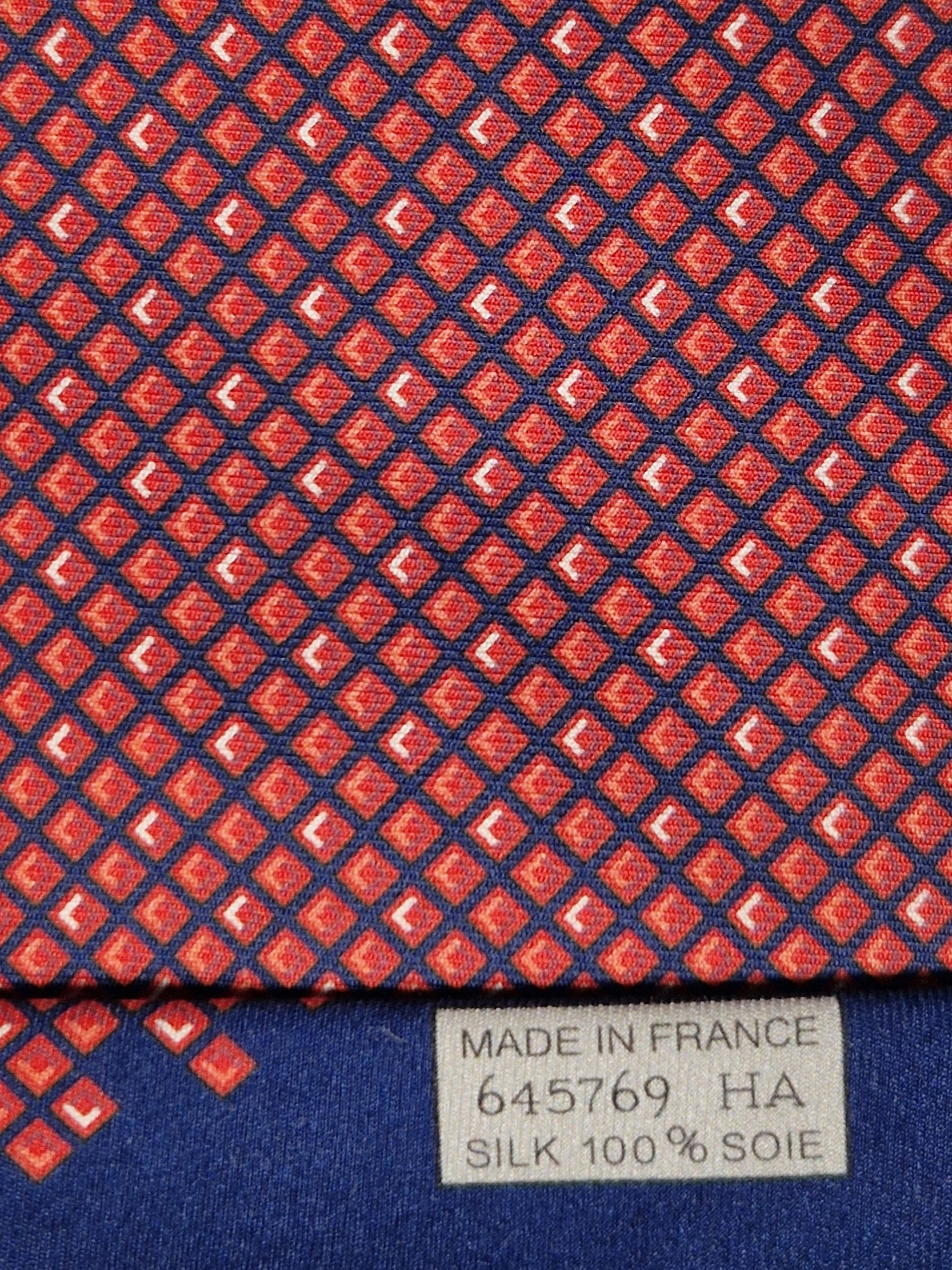 Hermés 645769 HA Tie