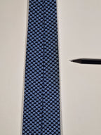 Hermès silk tie blue whimsical cupcake pattern 645790 HA