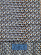 645819 Hermès tie blue golfclubs pattern 645819 IA