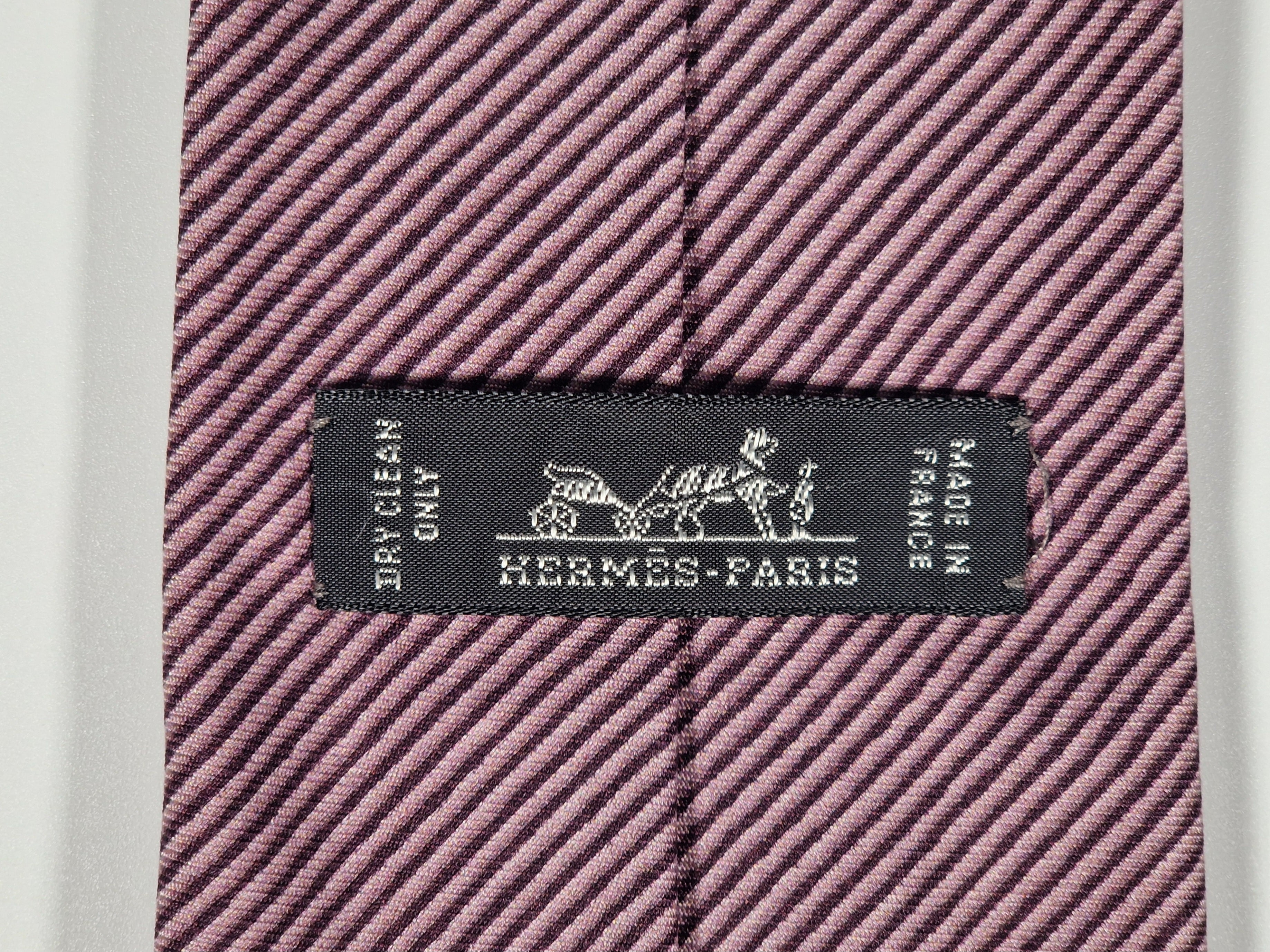 Hermés 645844 IA Tie "Japanese garden"