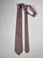 645846 Hermès tie orange UFO pattern Hermès 645846 IA tie orange