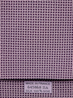 645868 Hermès tie purple Microphone pattern 645868 SA
