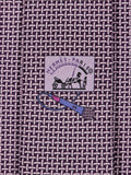 645868 Hermès tie purple Microphone pattern 645868 SA