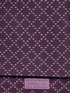 645931 Hermès tie burgundy nails pattern 645931 TA
