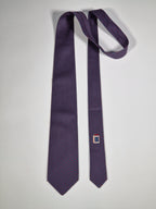 645997 Hermès tie blue matchstick pattern 645997 OA
